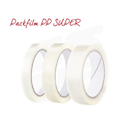 Packfilm PP-SUPER | Träger: PP, Kleber: Acrylat - 105-RS-KOPF by eswe versandpack gmbh