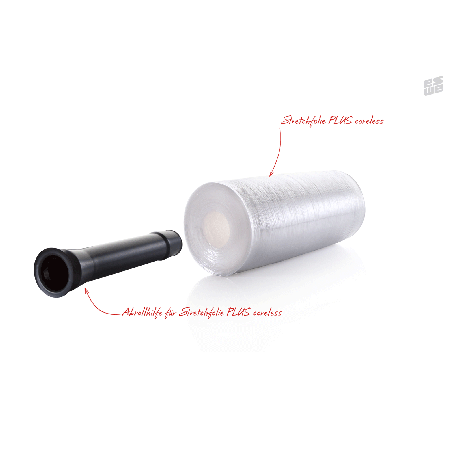 Stretchfolie (LDPE) | Plus vorgereckt coreless | Rollen - 8µ, 9µ - 202-R-KOPF by eswe versandpack gmbh