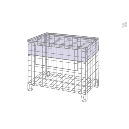 Folienhauben / Seitenfaltenhaube (LDPE · rLDPE "Rezyklat") - 214-B-KOPF by eswe versandpack gmbh