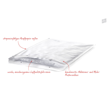 Luftpolstertaschen weiss (TAP Qualität)