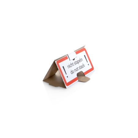 Stapelschutz-Dreieck / Palettenhütchen "nicht stapeln!" (Papier) - 522-KOPF by eswe versandpack gmbh
