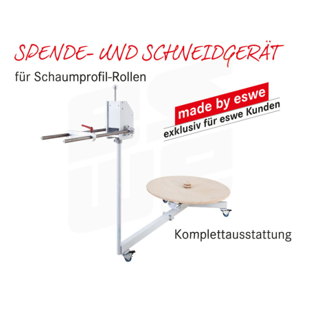 Spende- und Schneidgerät | für NOMAPACK® Schaumprofil-Rollen - 809-KOPF by eswe versandpack gmbh