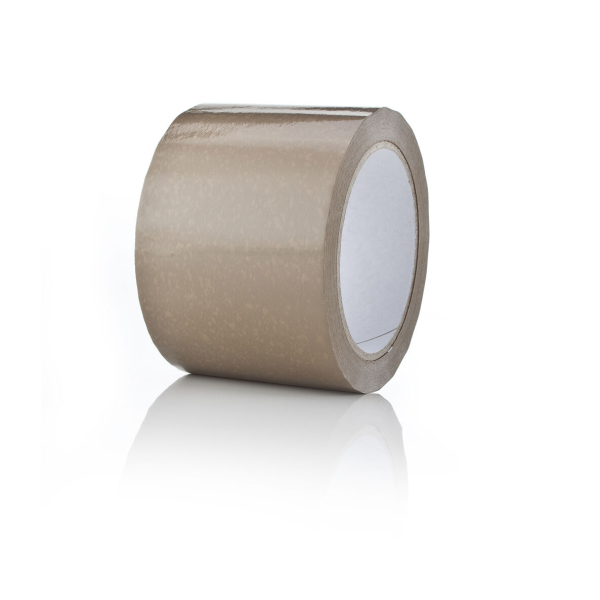 Packband ´PVC-Super´ 75mm/66m braun (Kautschuk)