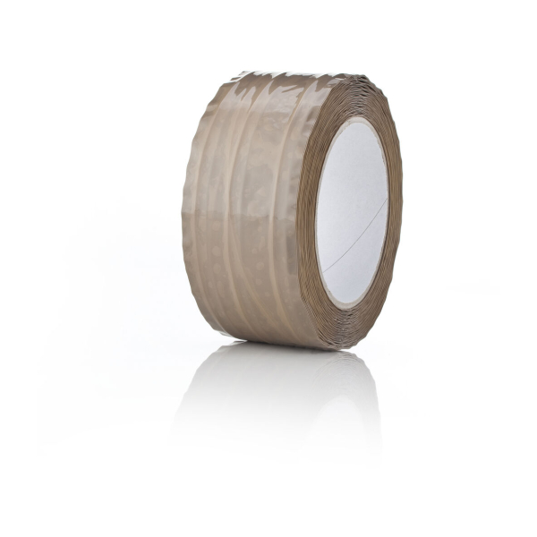 Packband ´PVC-Sinus, fadenverstärkt´ 50mm/66m braun (Kautschuk)