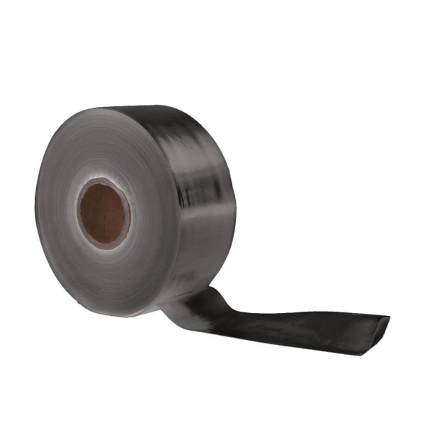 Schlauchfolie ´Super´ 150mm/250m - 100µ OPAK schwarz