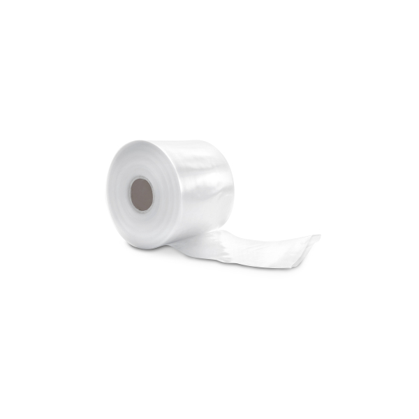 Schlauchfolie SUPER (LDPE) | Rollen (transparent, schwarz) - 100µ