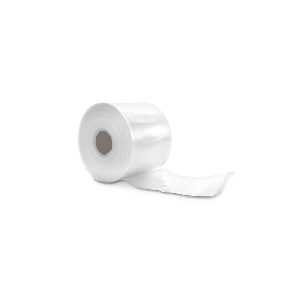 Schlauchfolie SUPER (LDPE) | Rollen (transparent, schwarz) - 100µ