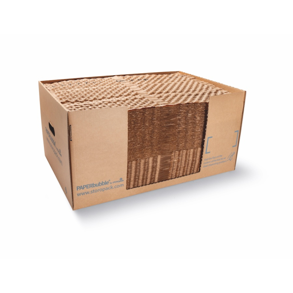 PAPERbubble® Papier) | Zuschnitt (lose) im Spendekarton