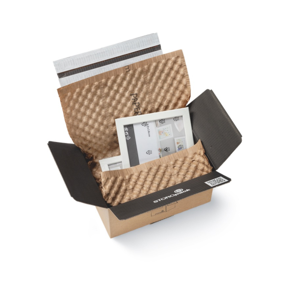 PAPERbubble® Papier) | Zuschnitt (lose) im Spendekarton