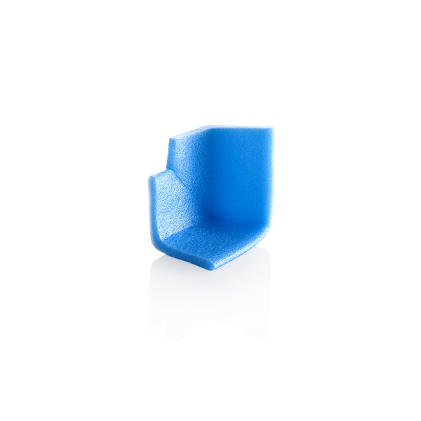 NOMAPACK® Schaumprofil ´L 75x75-10´ Ecke, ca. 100mm Schenkel, verschweißt (