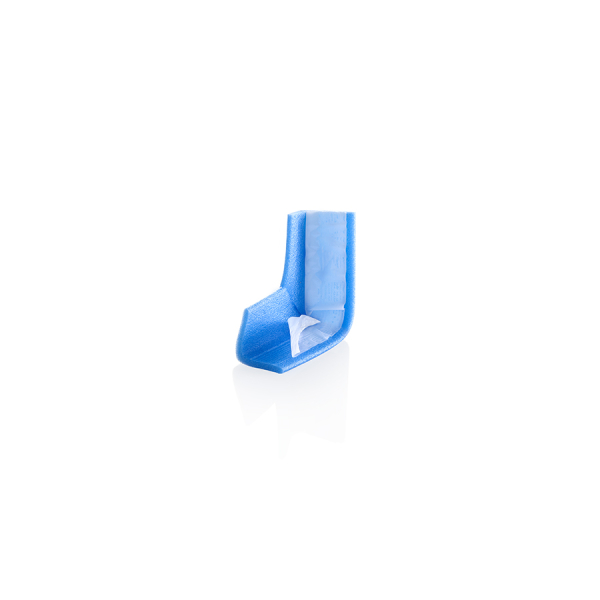 NOMAPACK® Schaumprofil ´L 50x50-6 HMR´ Ecke, ca. 100mm Schenkel, verschweißt (HMR selbstklebend;