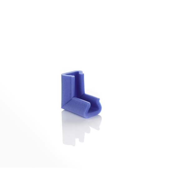 NOMAPACK® Schaumprofil ´U-Tulpe 35-45´ Ecke, ca. 100mm Schenkel, verschweißt (U Tulip Corner;