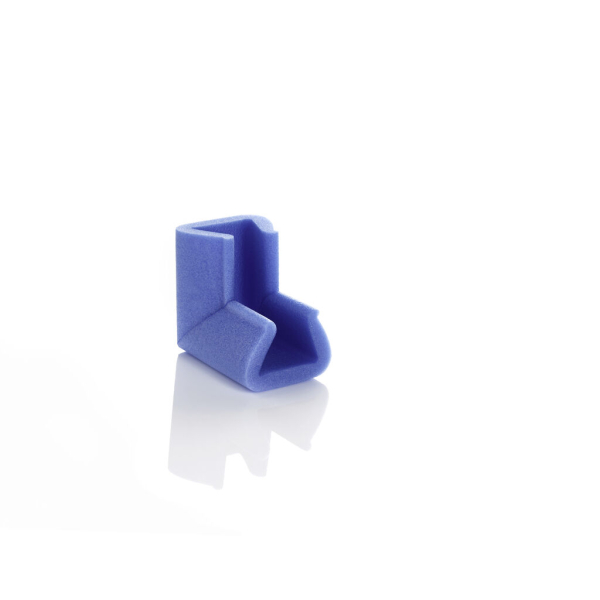 NOMAPACK® Schaumprofil ´U-Tulpe 45-60´ Ecke, ca. 100mm Schenkel, verschweißt (U Tulip Corner,