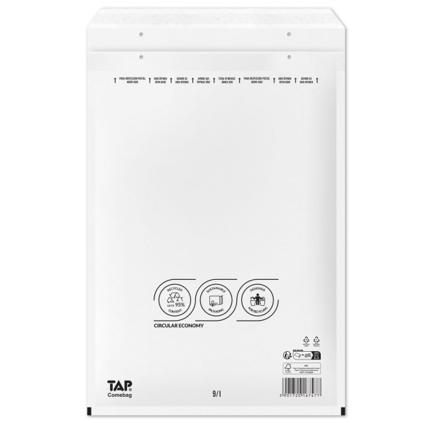 Luftpolstertaschen ´I´ bzw. ´9´ weiß (DIN B4)