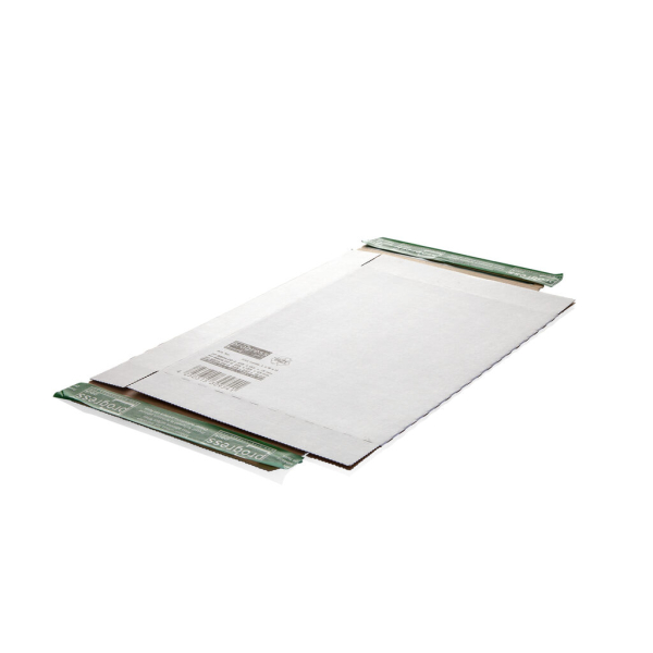 Briefbox ´Premium´ (Papier, weiß) | 1-wellig (mit Selbstklebeverschluss) [progress® pack]