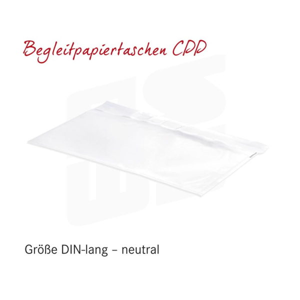 Begleitpapiertaschen (CPP) | neutral oder mit Aufdruck