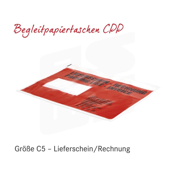Begleitpapiertaschen (CPP) | neutral oder mit Aufdruck