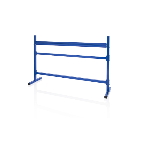 Folienspender waagerecht (feststehend) für perforierte Rollen, für Breiten bis 1.500mm, RollenØ 350mm, max 40kg