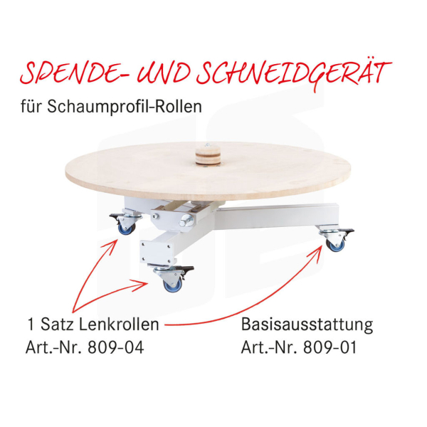 Spende- und Schneidgerät | für NOMAPACK® Schaumprofil-Rollen