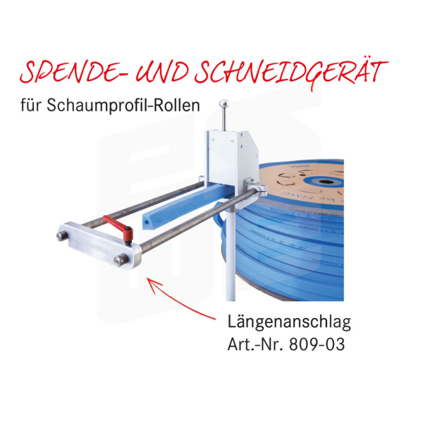 Spende- und Schneidgerät | für NOMAPACK® Schaumprofil-Rollen